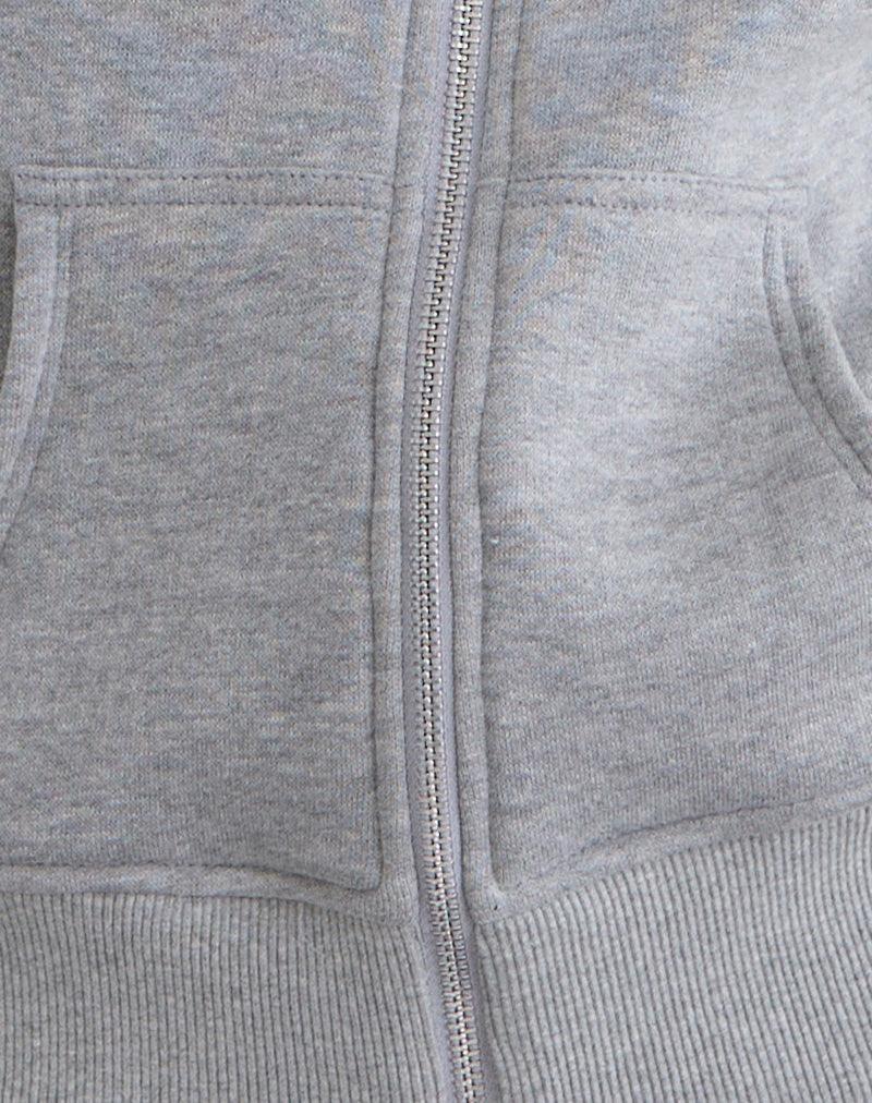 Image of Airazo Bardot Sweater in Grey Marl