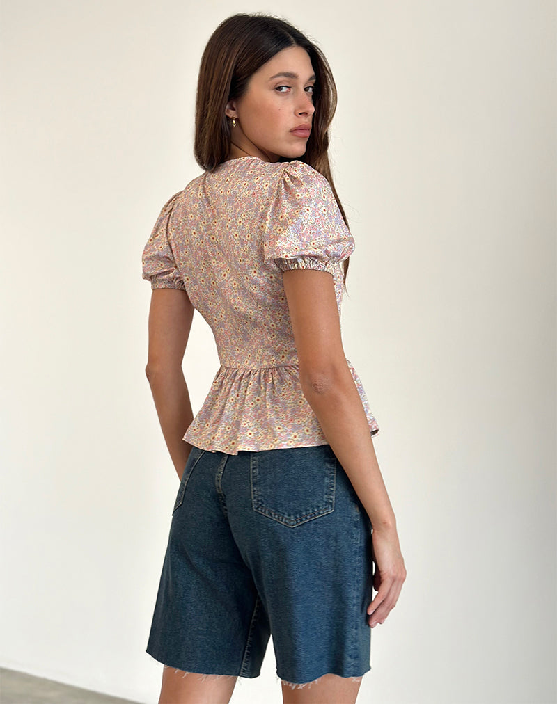 Image of Ajasi Blouse in 70s Prairie Girl