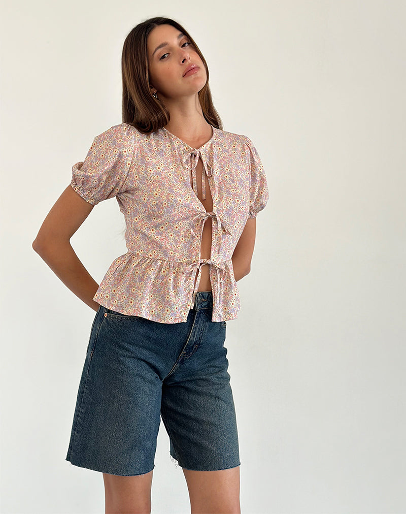 Image of Ajasi Blouse in 70s Prairie Girl