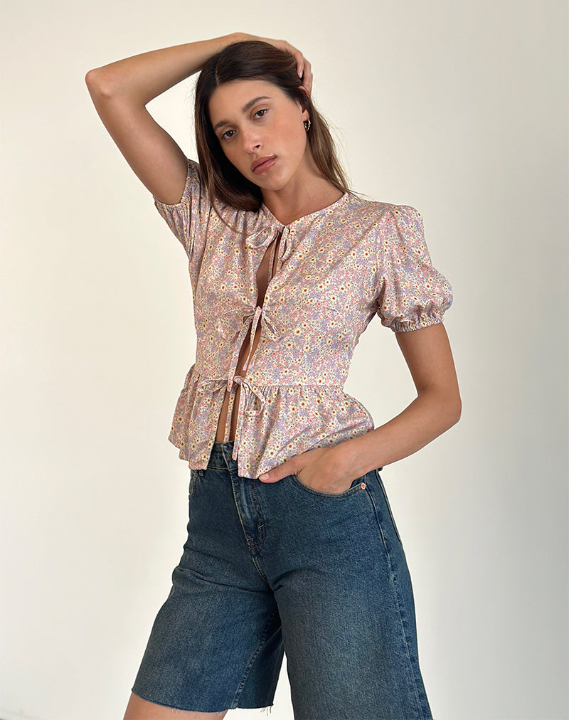 Image of Ajasi Blouse in 70s Prairie Girl
