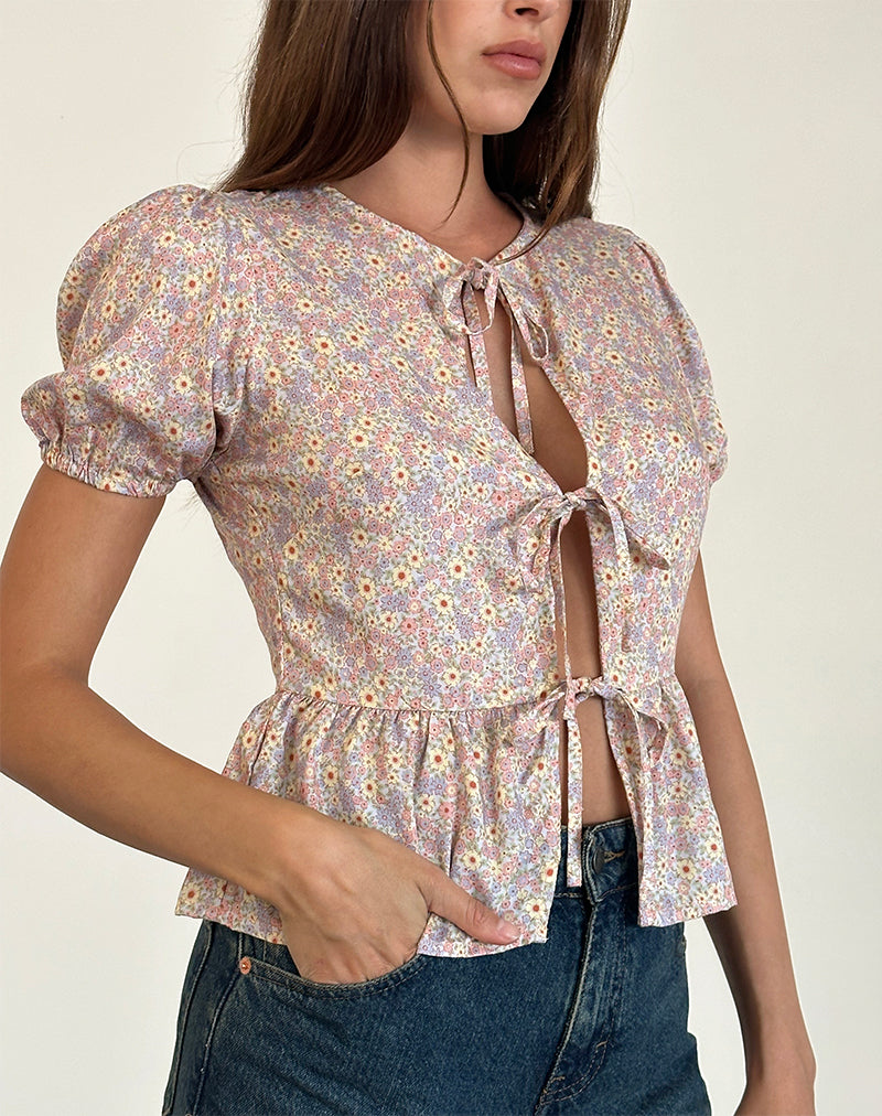 Image of Ajasi Blouse in 70s Prairie Girl