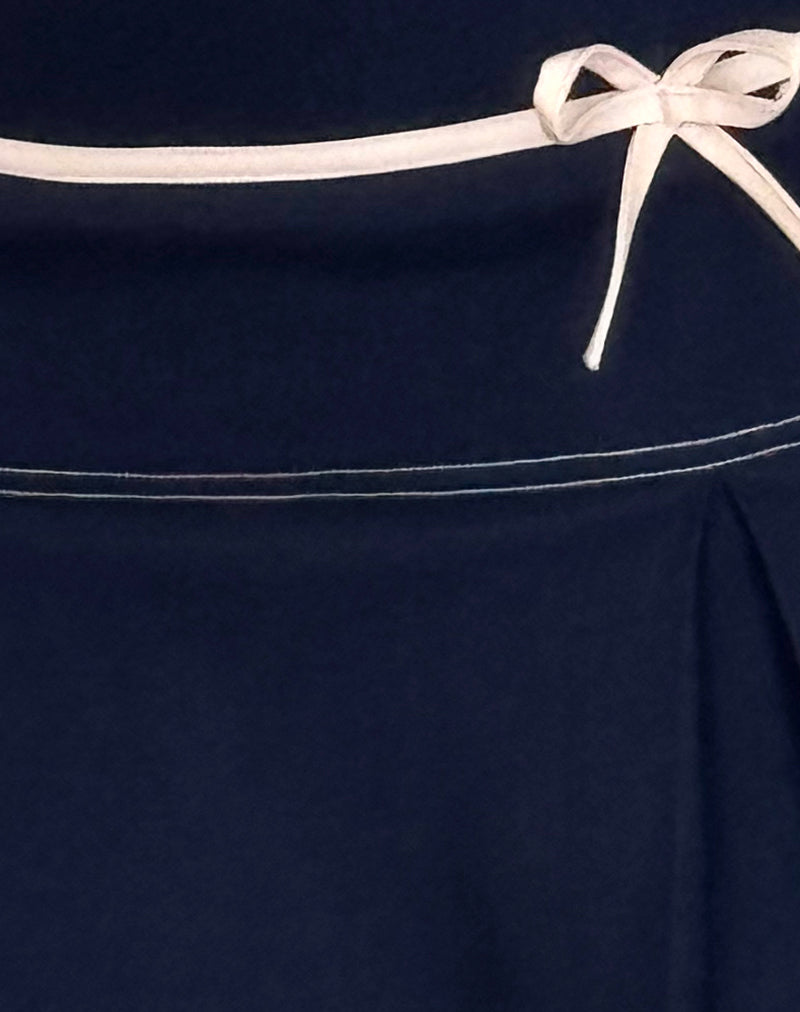 Image of Istari Mini Skirt in Navy