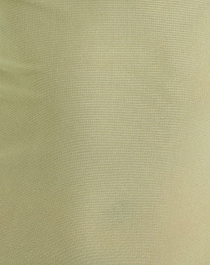 Image of Alinta Top in Mesh Pistachio