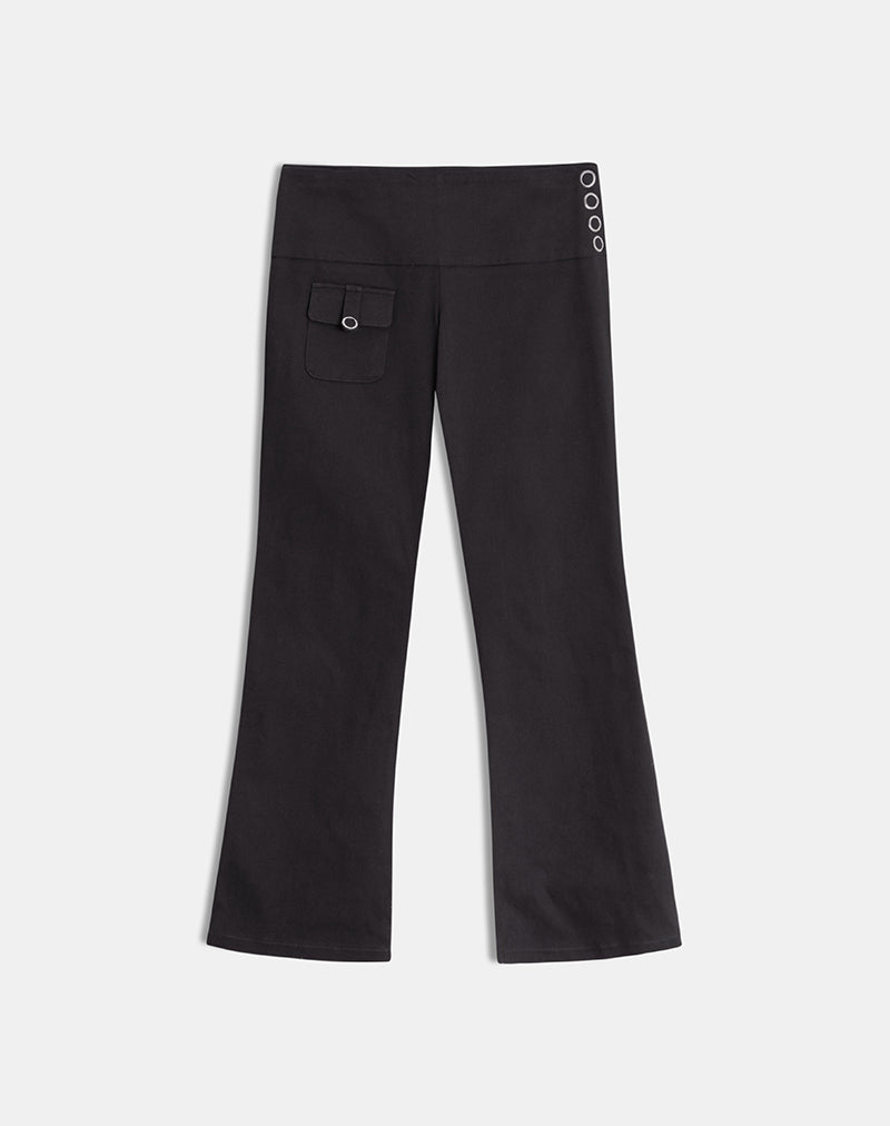Image of Alora Pocket Trouser in Dark Grey