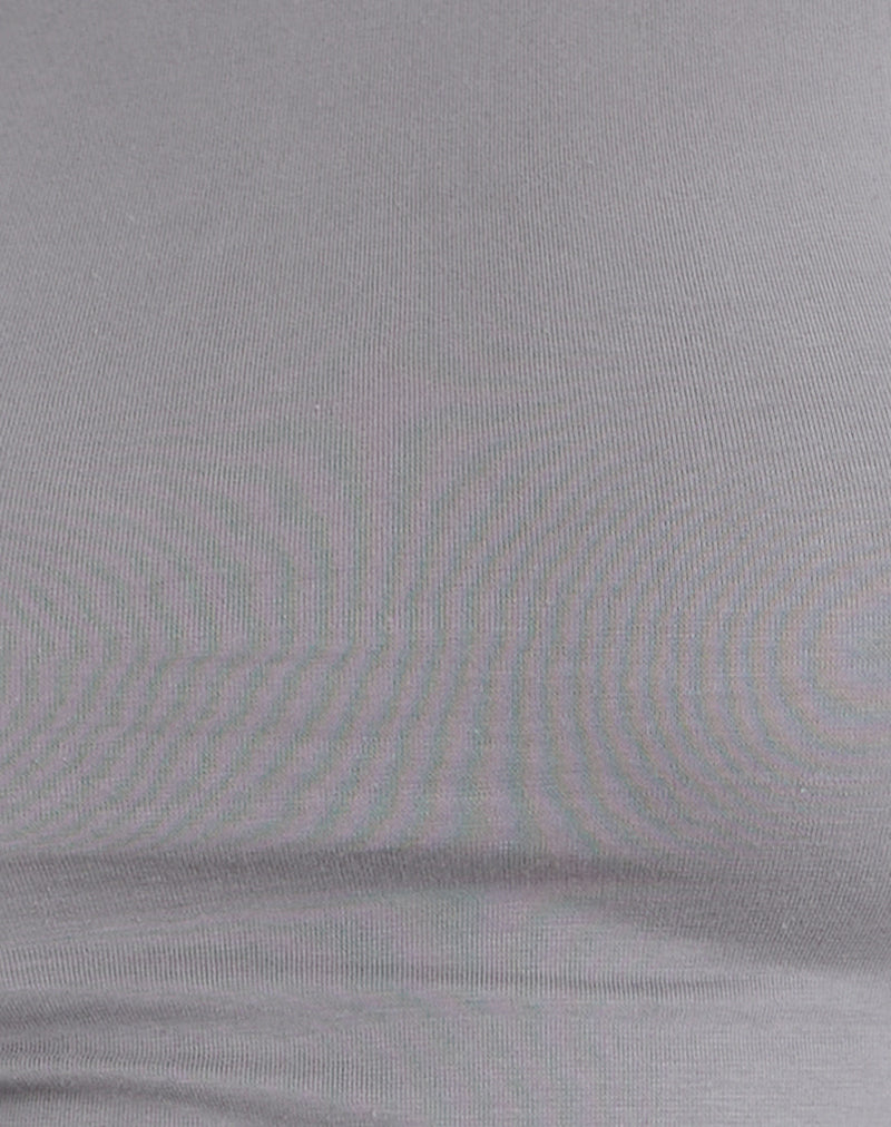 Image of Amabon Long Sleeve Top in Grey