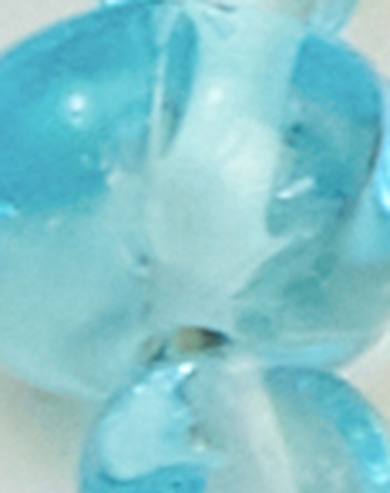 Image of Aqua Blue Faceted Necklace