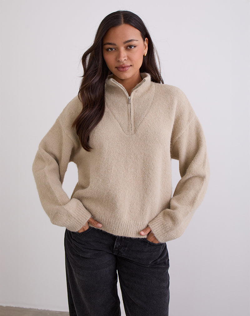 Image of Atine Jumper in Oatmeal