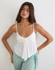 Image of Awilix Top in Crinkle Off White
