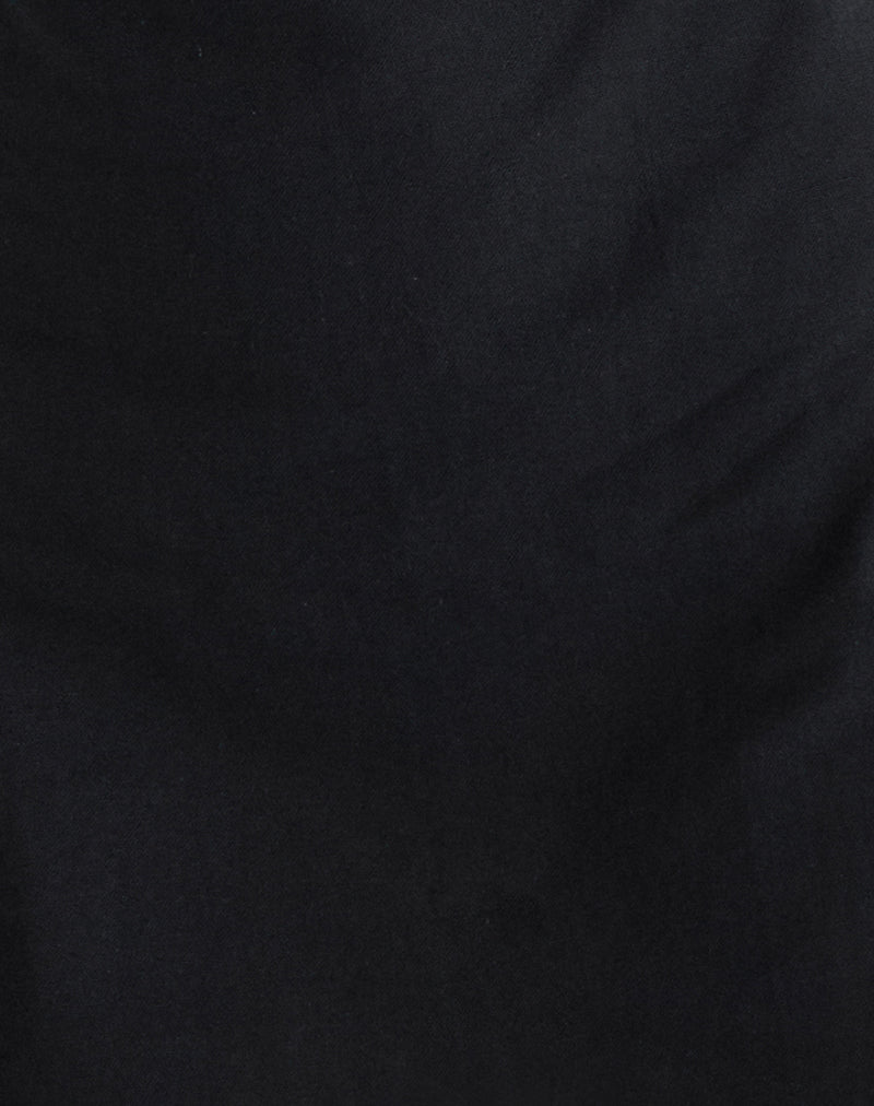 Image of Ayana Backless Mini Dress in Black