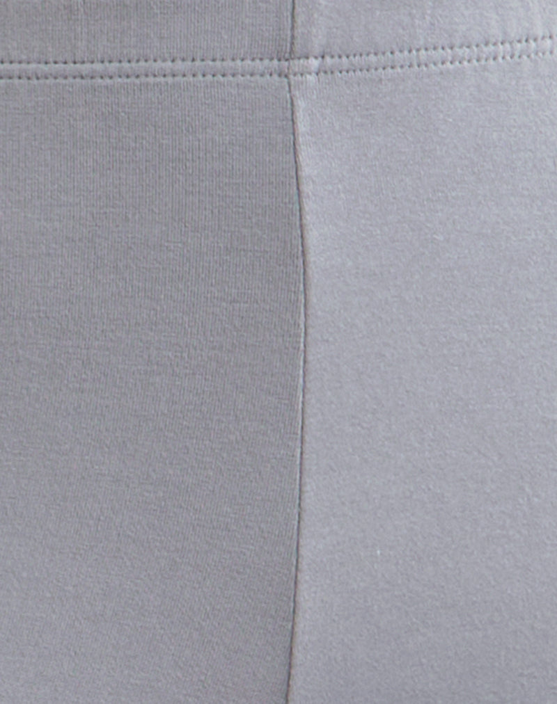 Image of Baku Wide Leg Trouser in Rayon Jersey Lilac Grey