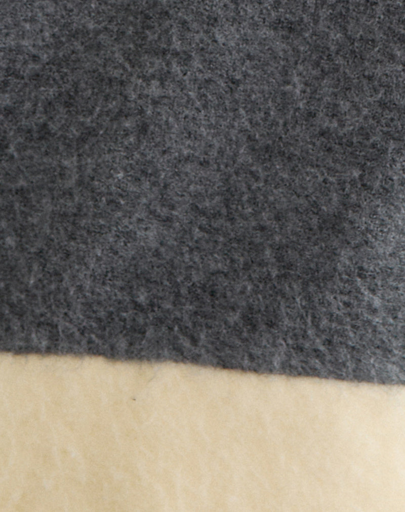 Image of Balamoa Jumper in Knit Grey and Cream