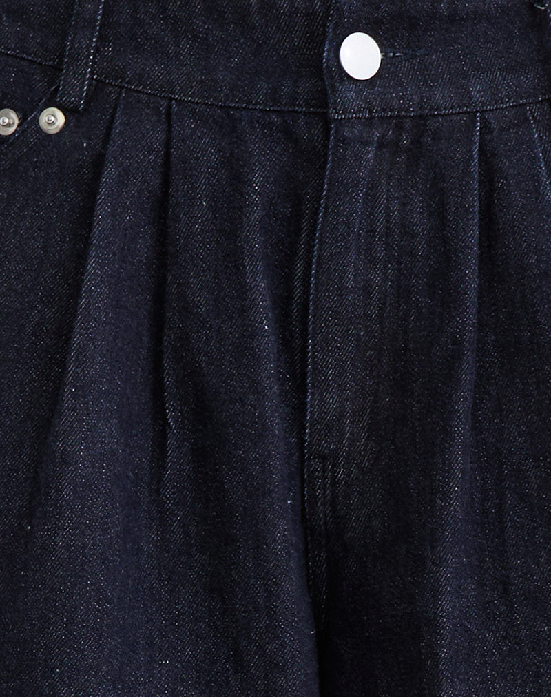 Image of Banaran Balloon Trouser in Chambray Indigo