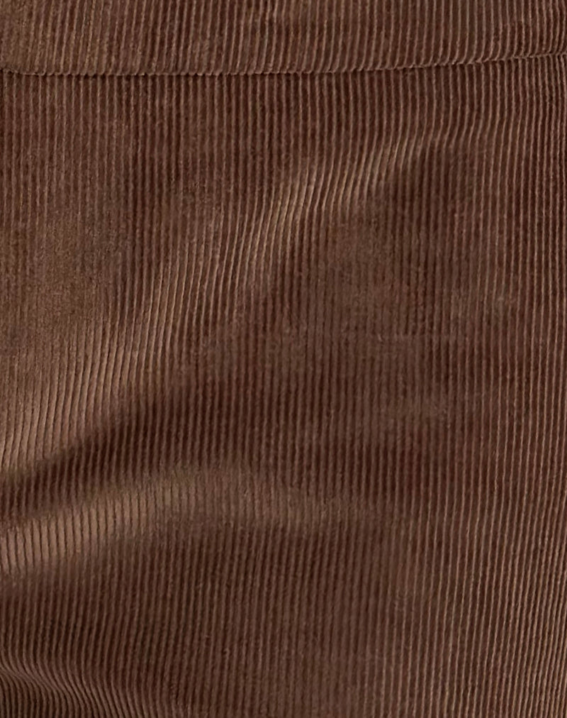 Image of Blazira Short in Whale Cord Brown
