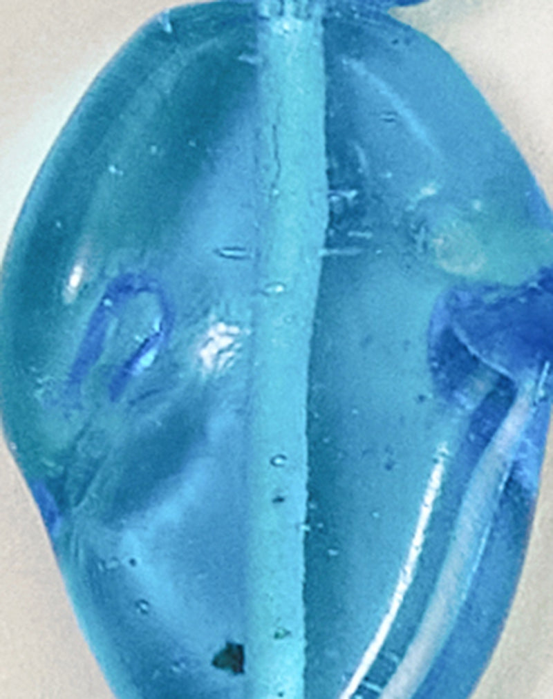 Image of Blue Glass Beaded Necklace