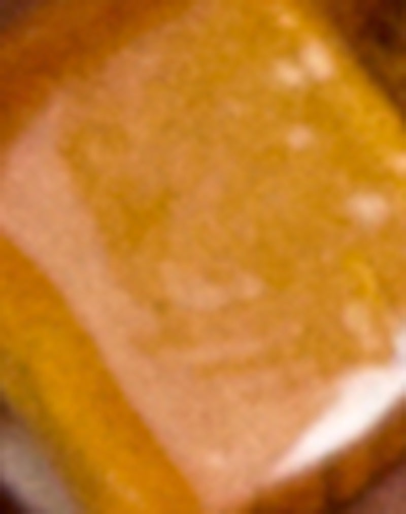 Image of Brown Square Beaded Gold Plated Necklace