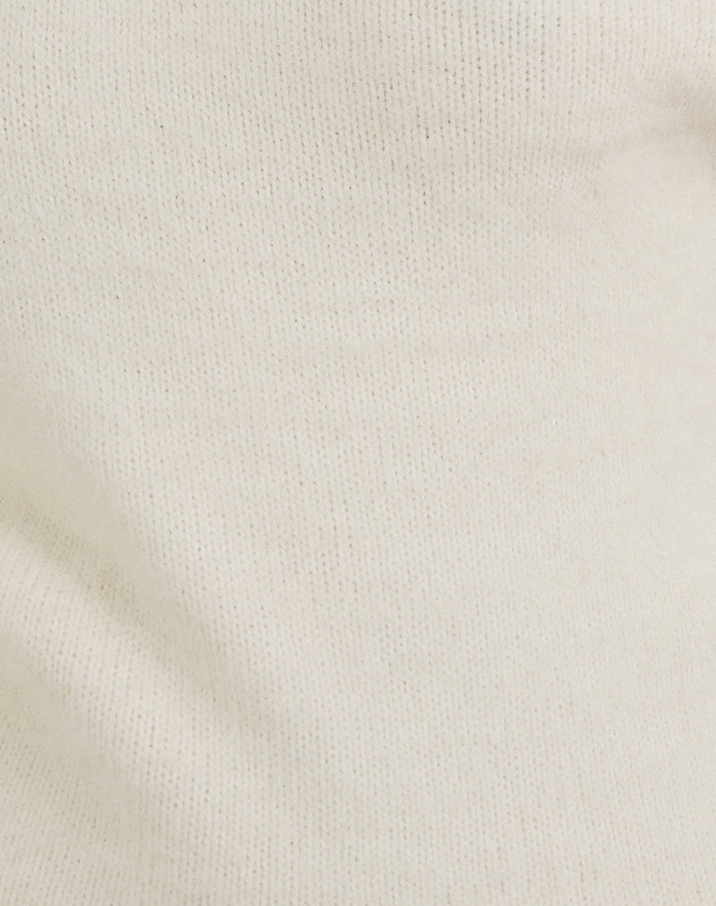 Image of Calyce Top in Fluffy Knit Cream