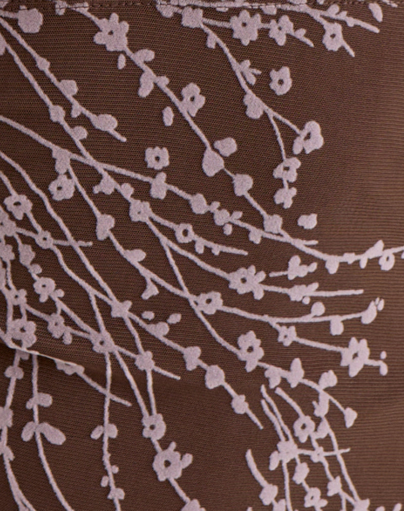 Image of Corsita Top in Moonlit Blossom Brown