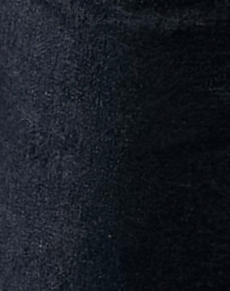 Image of Low Rise Bootcut Jeans in Indigo