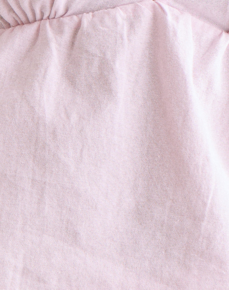 Image of Eldana Halter Top in Light Pink