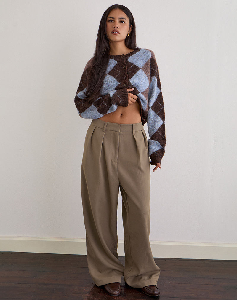 Image of Nala Trouser in Tailoring Beige