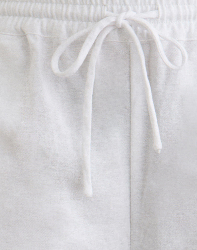 Image of Wasic Wide Leg Trouser in White