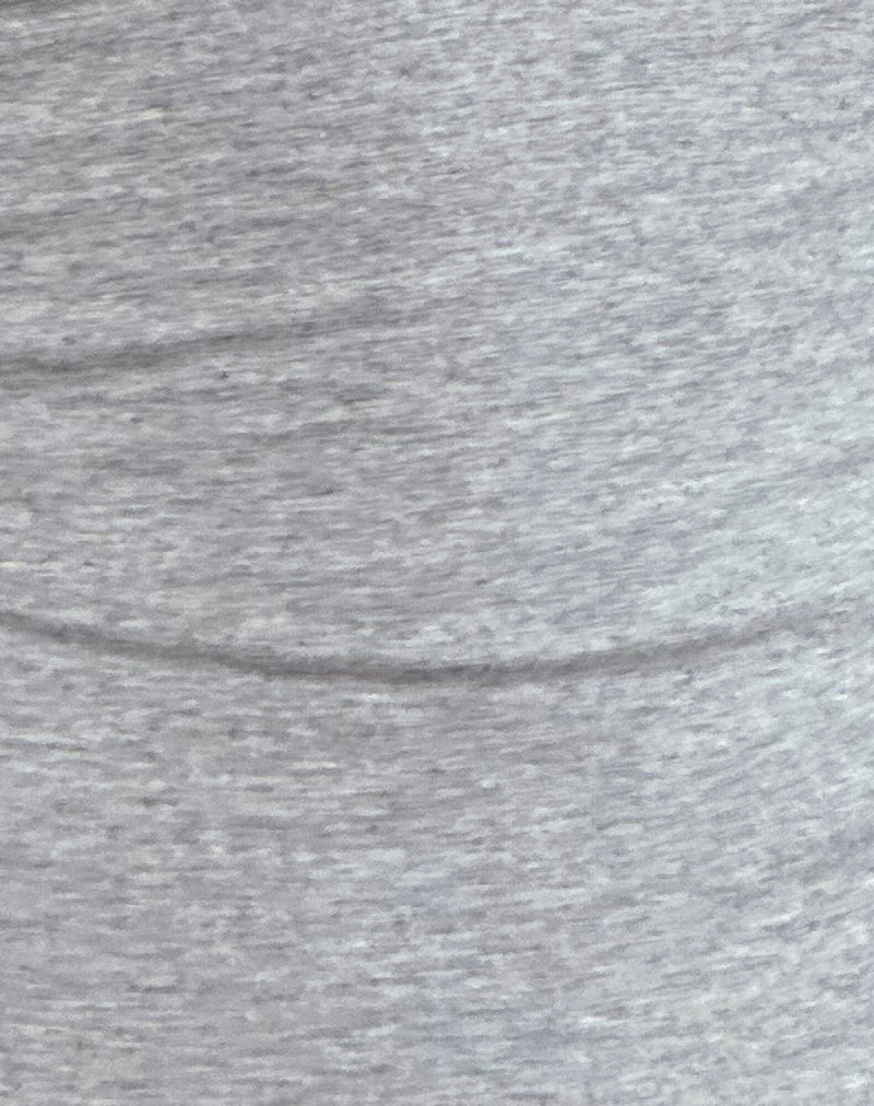 Image of Emberly Plunge Top in Grey Marl