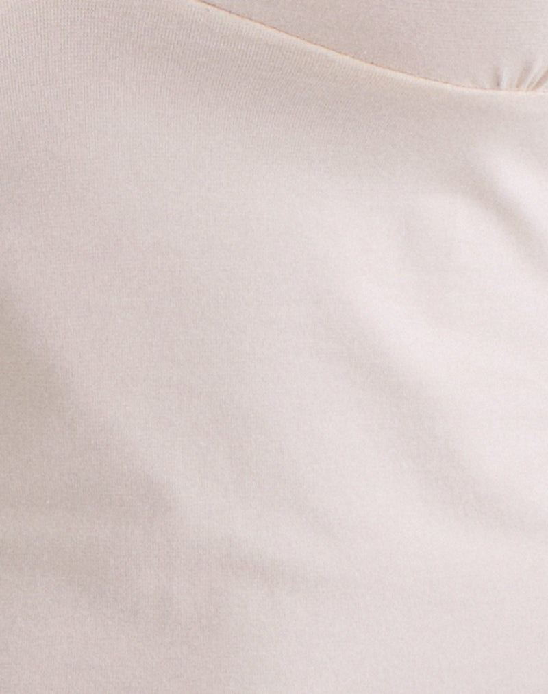 Image of Emberly Plunge Top in Tofu