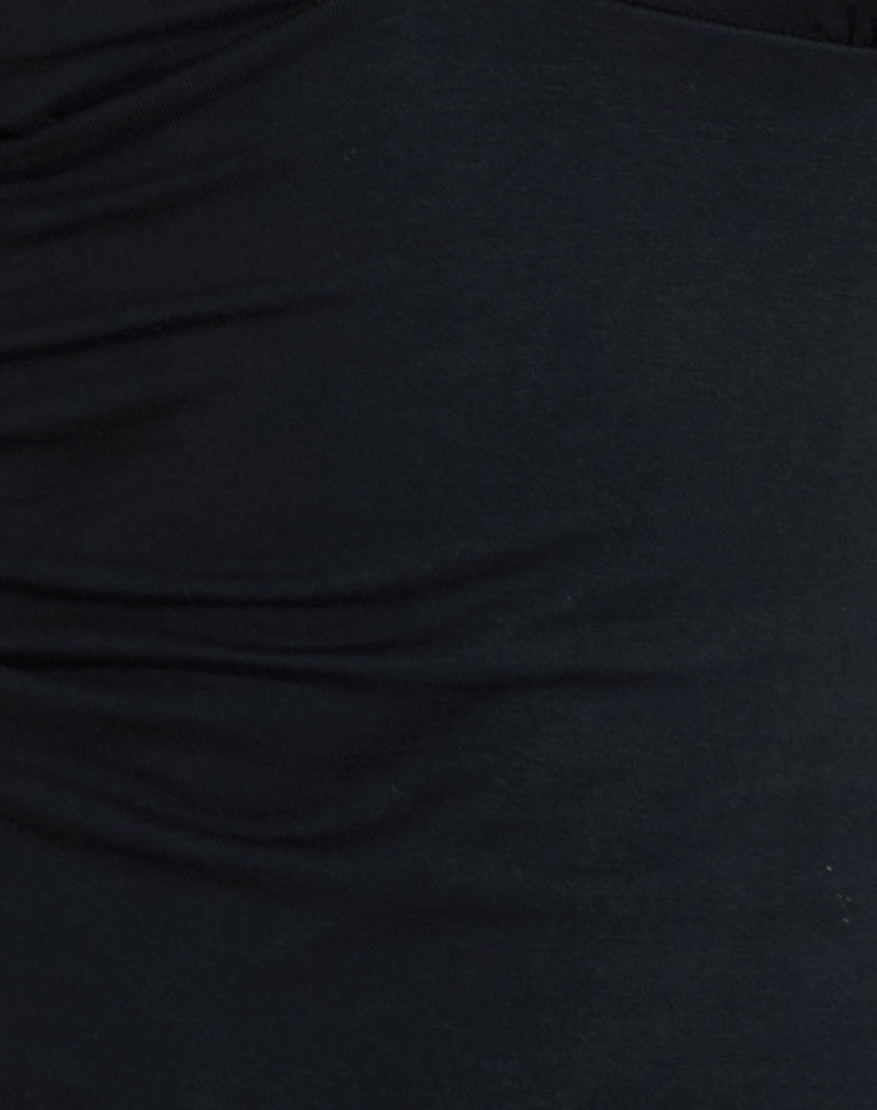 Image of Emberly Plunge Top in Black