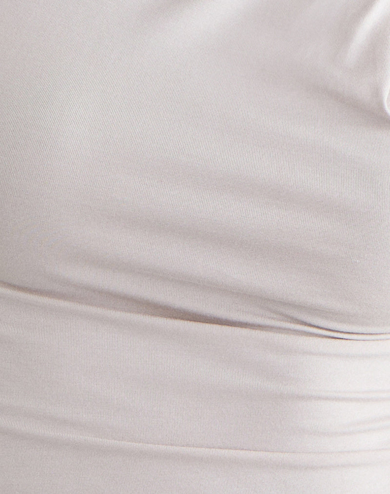 Image of Everly Twist Tank Top in Cannoli Cream