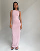 Image of Elinor Maxi Dress in Slinky Baby Pink