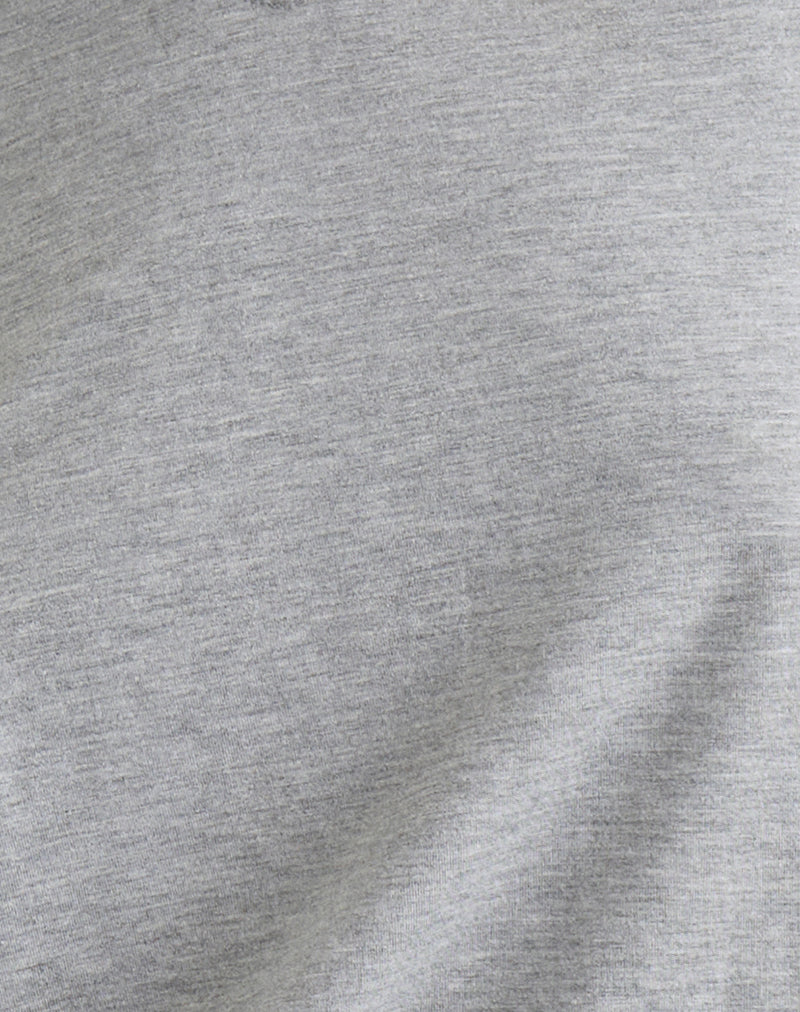 Image of Feman Top in Jersey Grey Marl