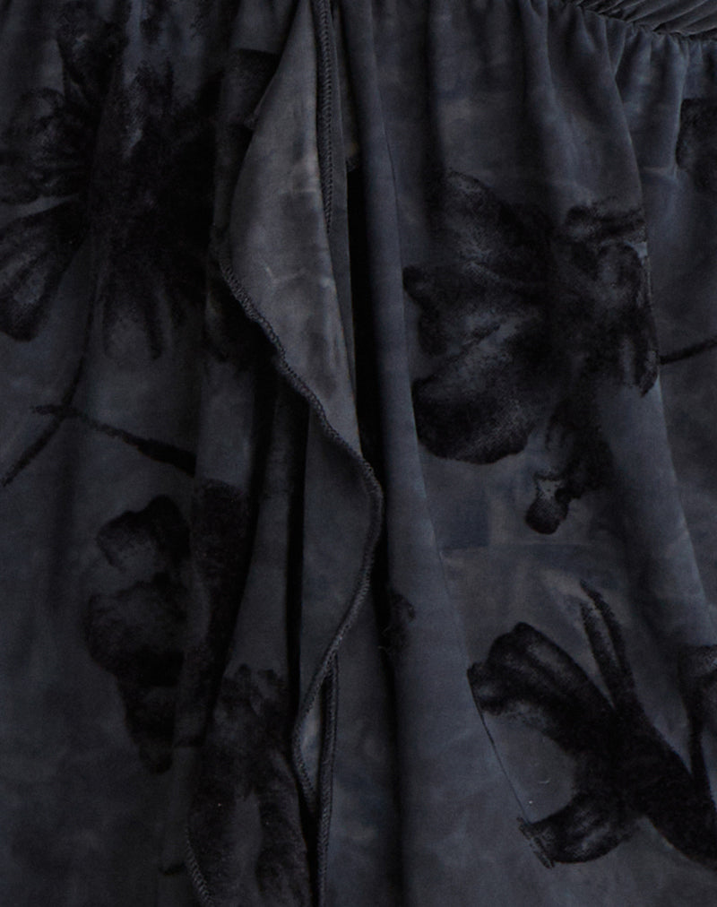 Image of Fonzie Cami Top in Burnout Velvet Grey