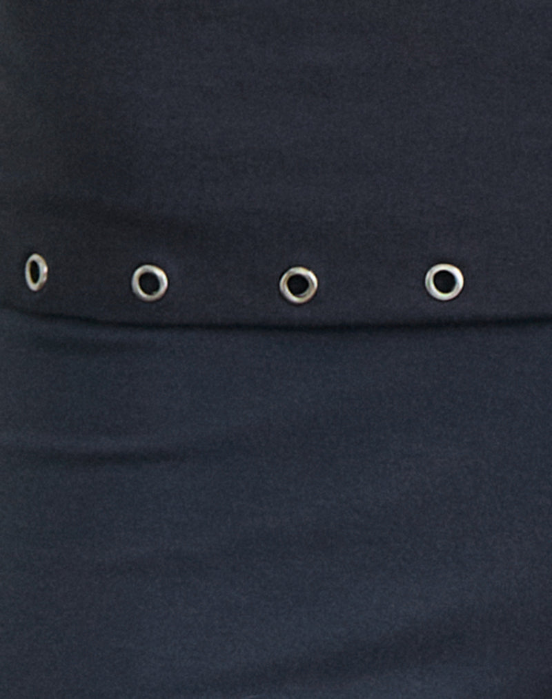 Image of Gojo Short in Jersey Ocean Storm with Eyelets