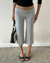 Image of Wanti Capri Trouser in Cupro Grey Marl