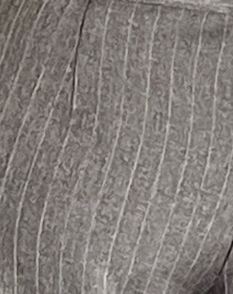 Image of Jaliba Smart Trouser in Grey Pinstripe Tailoring