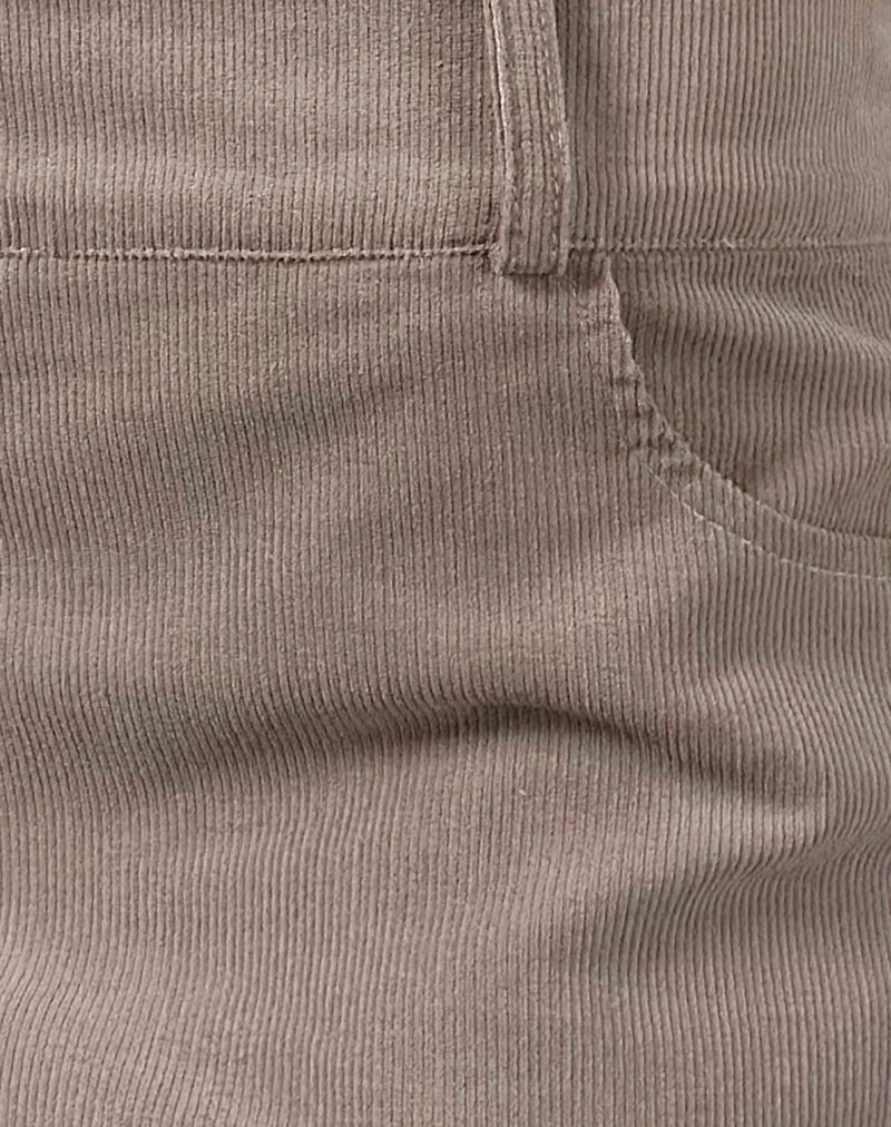 Image of Mahito Skort in Babycord Light Taupe
