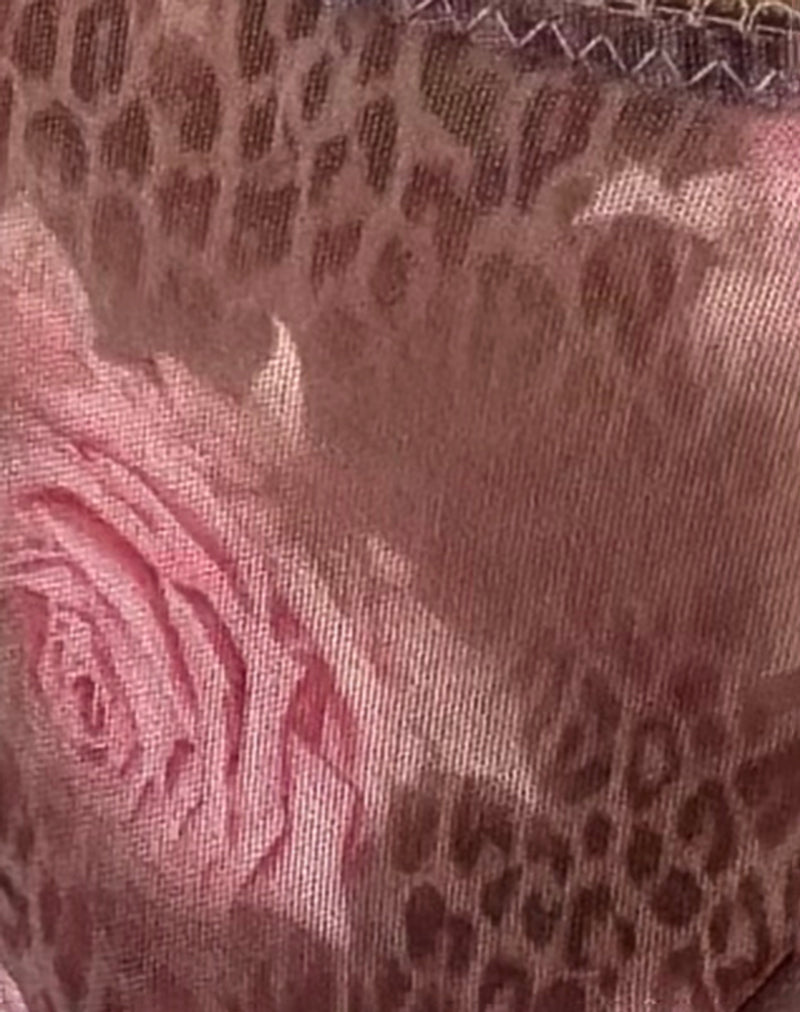 Image of Selia Knickers in Mesh Rose Leopard