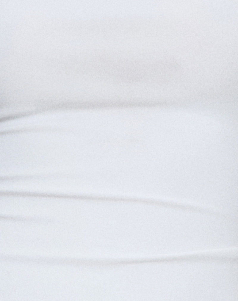 Image of Jasila Vest Top in White