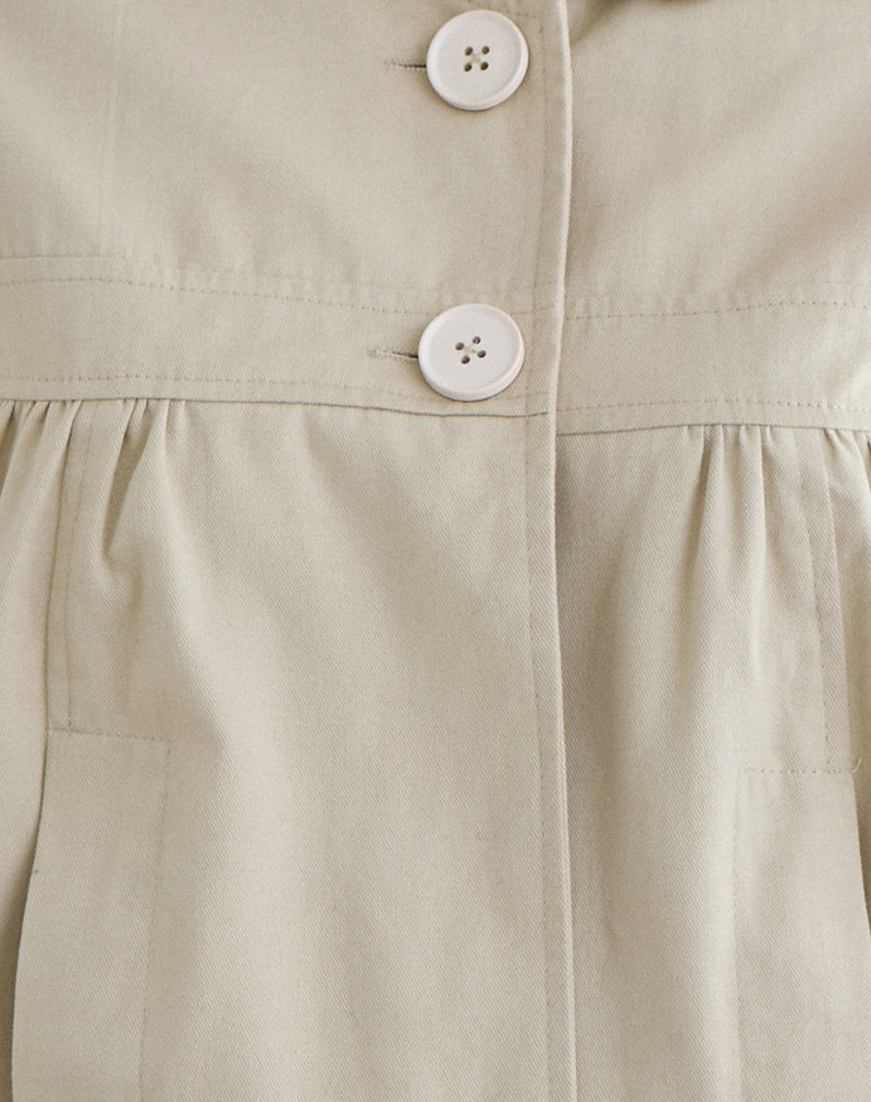 Image of Kaelus Shirt in Cotton Twill Latte