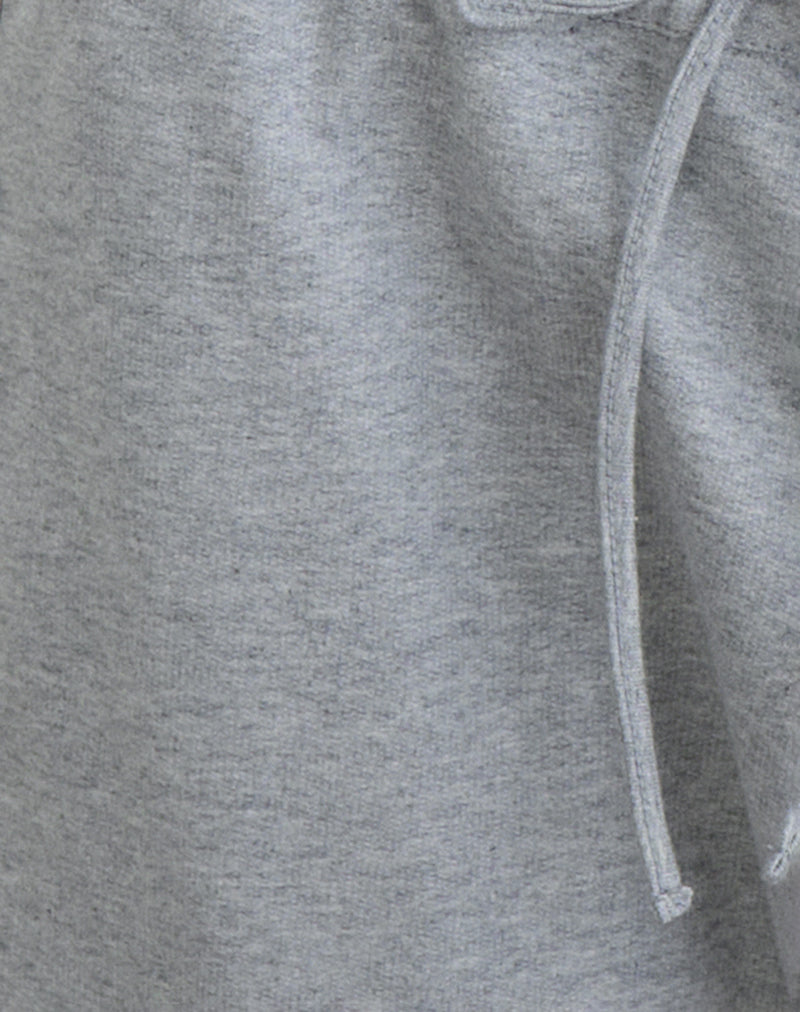 Image of Kether Basketball Studded Short in Grey Marl