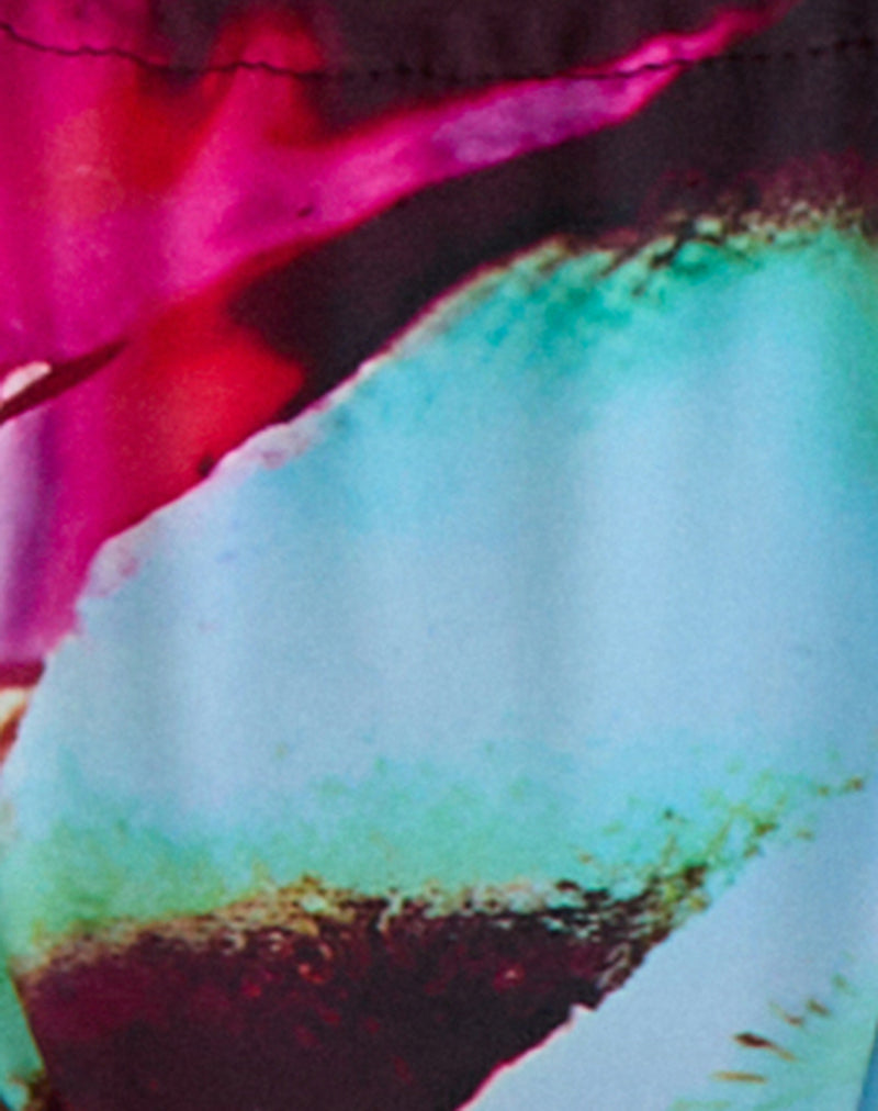 Image of Leyna Bikini Bottom in Glow Petal Multi