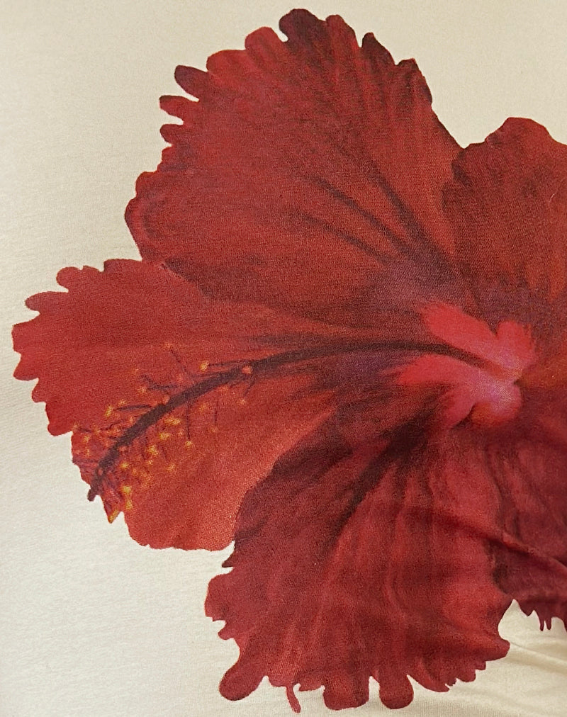 Image of Leen Vest Top in Hibiscus Buttermilk