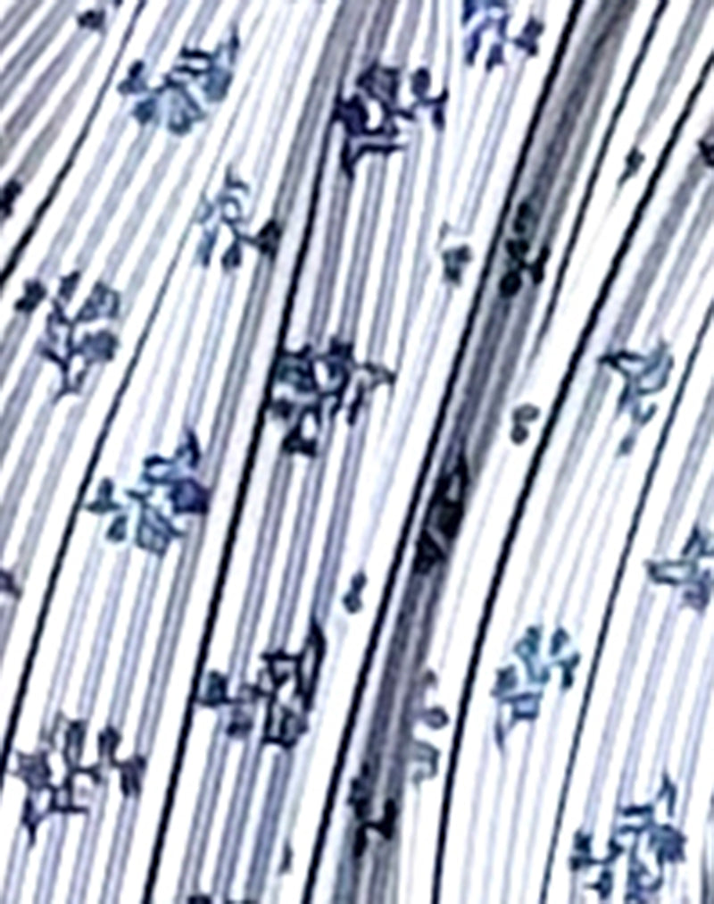 Image of Leyna Bikini Bottom in Floral Stripe
