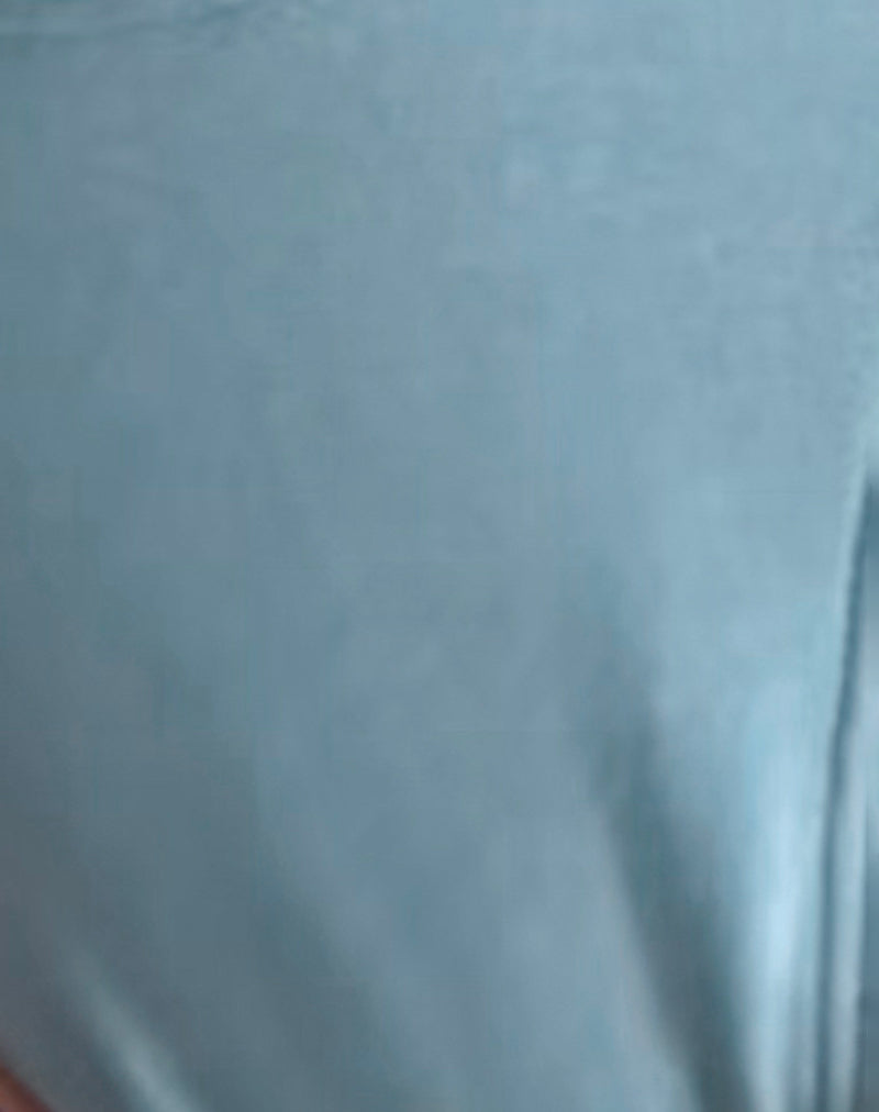 Image of Farida Bikini Bottom in Sky Blue