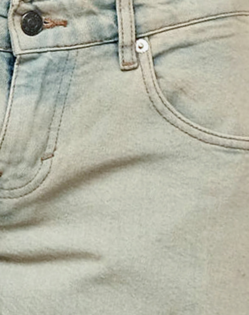 Image of Low Rise Roomy Jeans in Desert Sand Wash