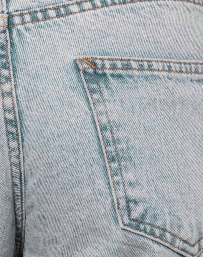 Image of Low Rise Parallel Jeans in 80s Light Blue Wash