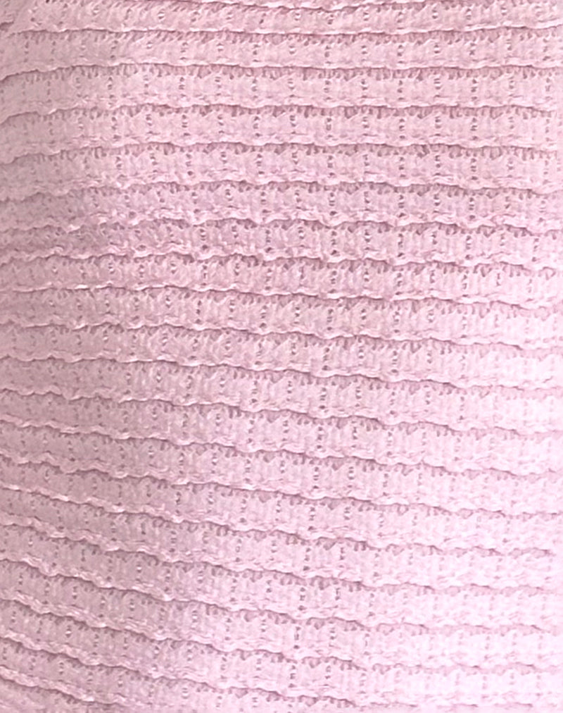 Image of Maggha Halterneck Top in Crinkle Pink
