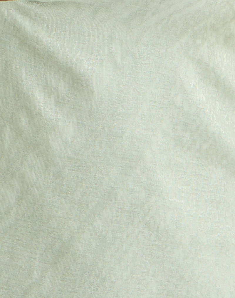 Image of Memayu Halterneck Top in Shimmer Chiffon Olive