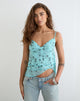 Image of Merida Top in Winding Ivy Blue