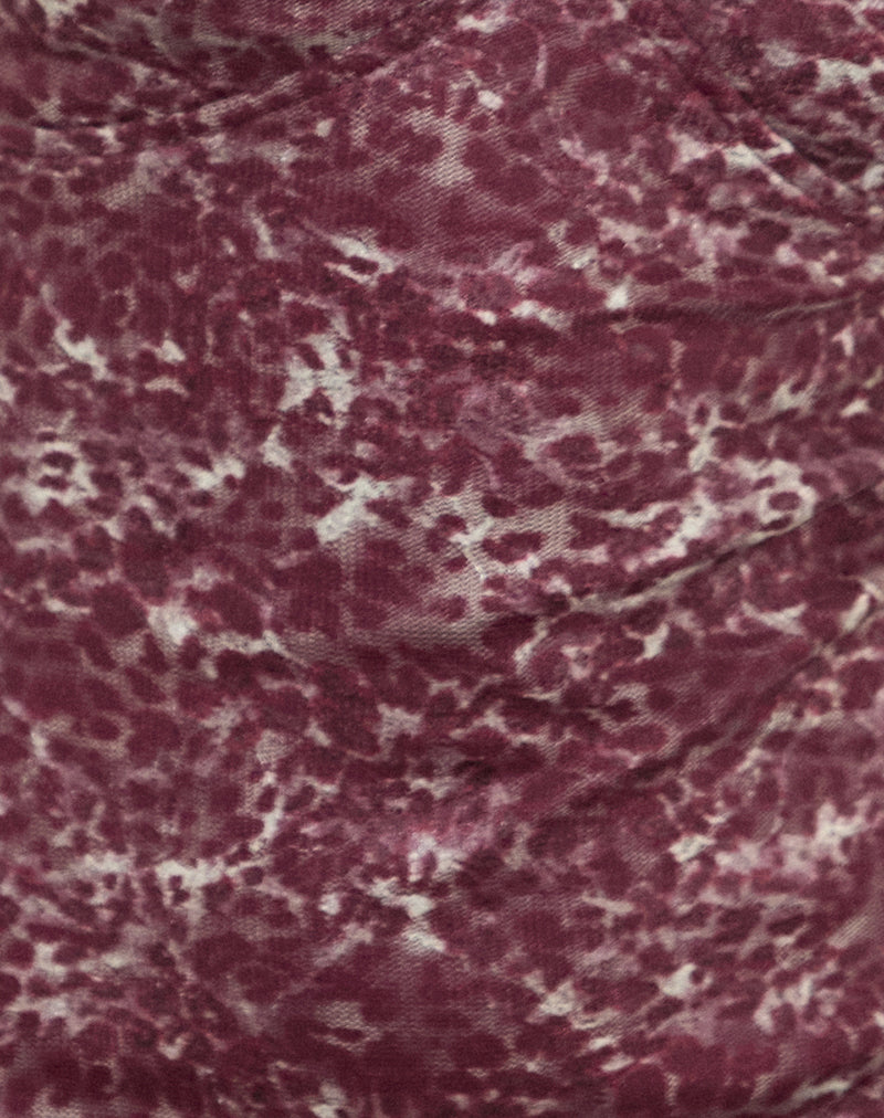 Image of Vatika Maxi Dress in Abstract Leo Spot